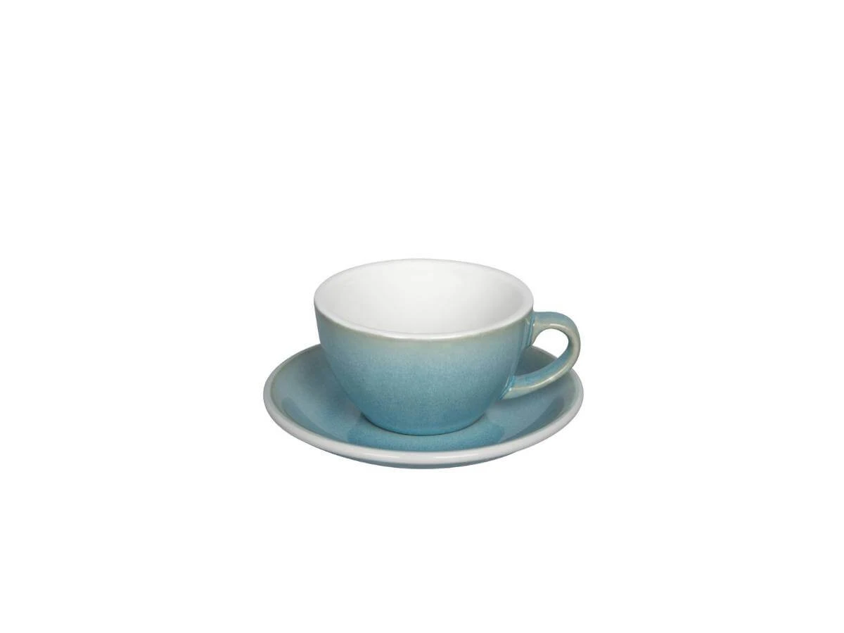 Loveramics | Egg 150ml Flat White Cup & Saucer - Potters Colours(Loveramics egg 150ml flat white cup saucer potters colours 1) Loveramics | Egg 150ml Flat White Cup & Saucer - Potters Colours(Loveramics Egg 150ml Flat White Cup Saucer Potters Colours 1) -Cafuné Boutique 150ml FlatWhite IceBlue