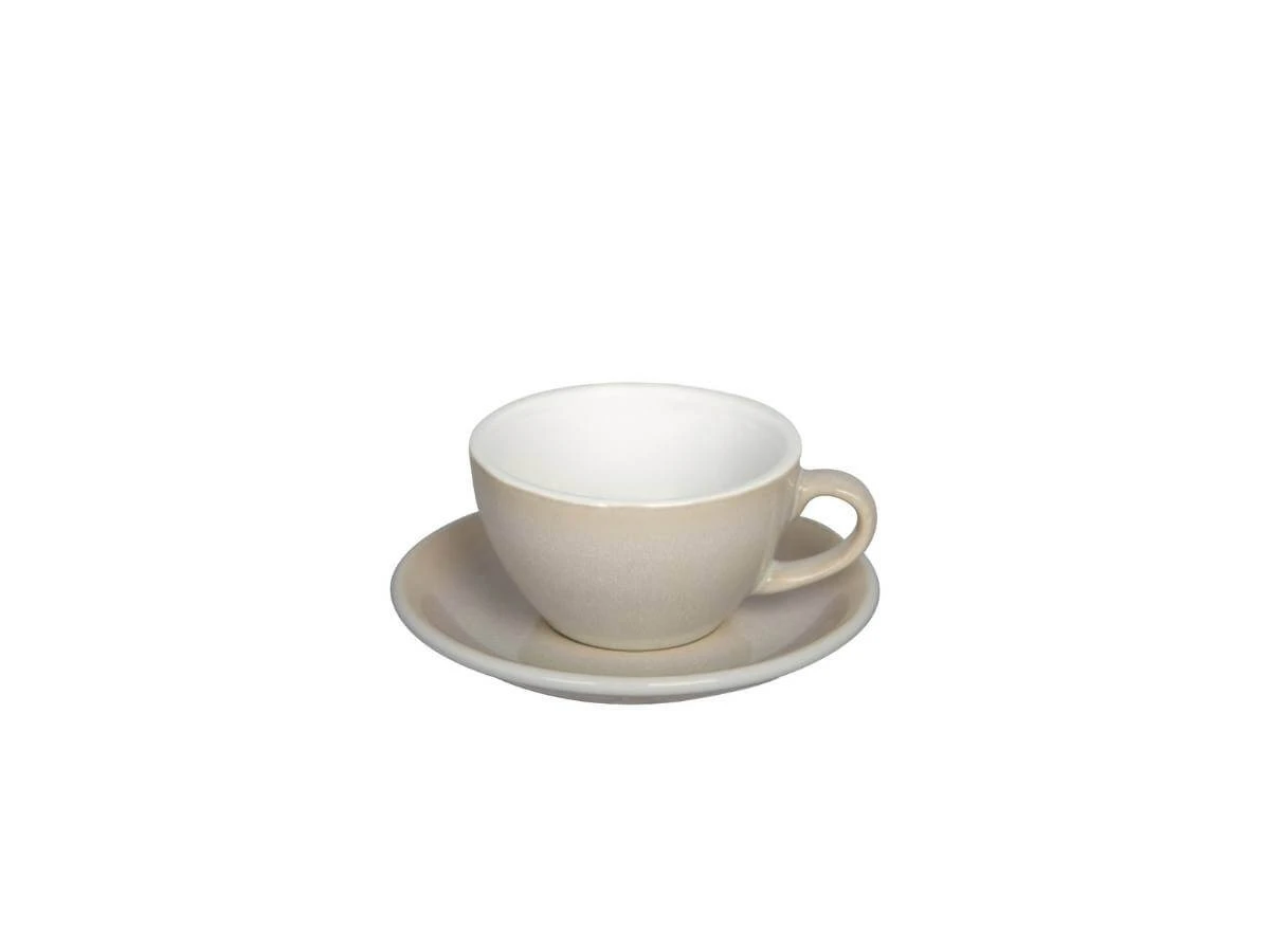 Loveramics | Egg 150ml Flat White Cup & Saucer - Potters Colours(Loveramics egg 150ml flat white cup saucer potters colours 1) Loveramics | Egg 150ml Flat White Cup & Saucer - Potters Colours(Loveramics Egg 150ml Flat White Cup Saucer Potters Colours 1) -Cafuné Boutique 150ml FlatWhite Ivory