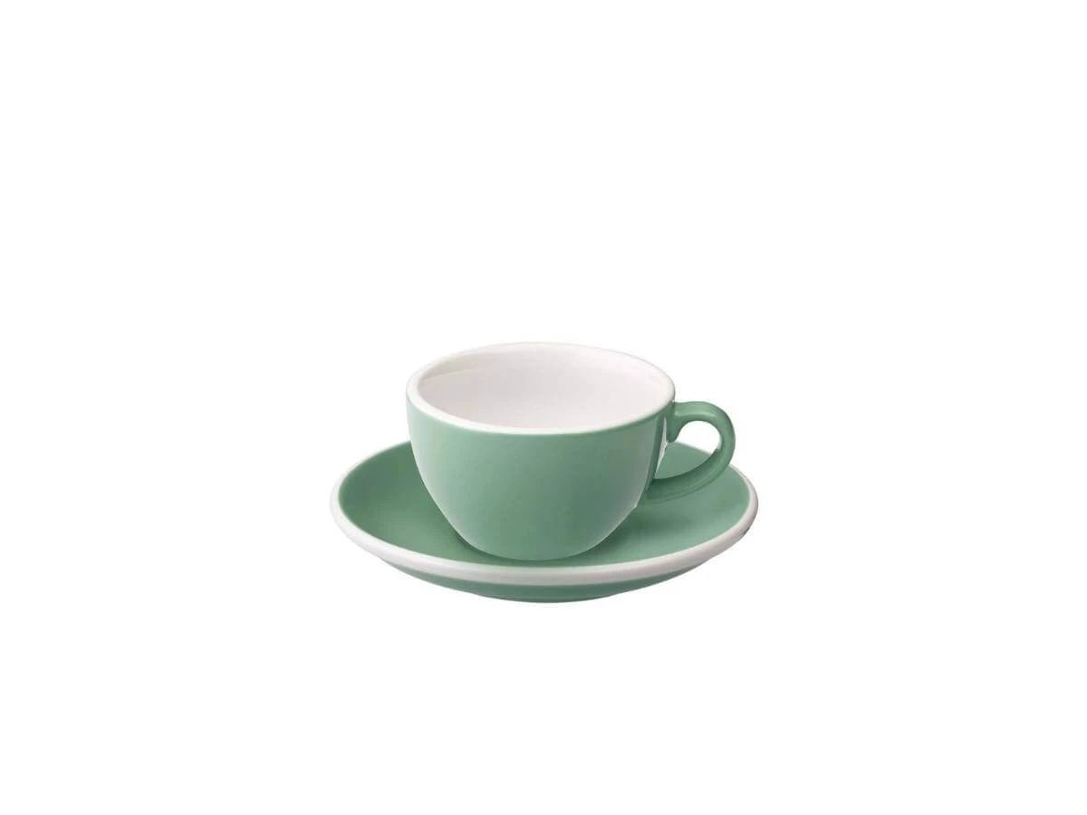 Loveramics | Egg 150ml Flat White Cup & Saucer(Loveramics egg 150ml flat white cup saucer) Loveramics | Egg 150ml Flat White Cup & Saucer(Loveramics Egg 150ml Flat White Cup Saucer) -Cafuné Boutique 150ml FlatWhite Mint
