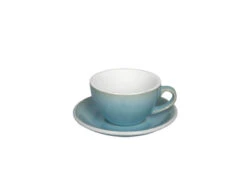 Loveramics | Egg 200ml Cappuccino Cup & Saucer - Potters Colours(Loveramics Egg 200ml Cappuccino Cup Saucer Potters Colours) -Cafuné Boutique 200ml Cappuccino IceBlue