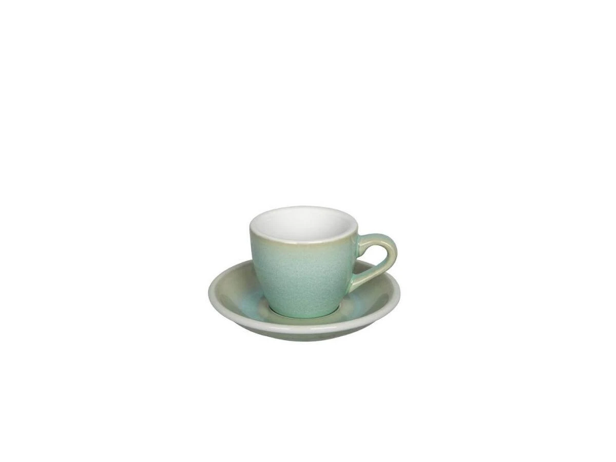 Loveramics | Egg 80ml Espresso Cup & Saucer - Potters Colours(Loveramics egg 80ml espresso cup saucer potters colours) Loveramics | Egg 80ml Espresso Cup & Saucer - Potters Colours(Loveramics Egg 80ml Espresso Cup Saucer Potters Colours) -Cafuné Boutique 80ml Espresso Basil