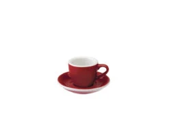 Loveramics | Egg 80ml Espresso Cup & Saucer(Loveramics Egg 80ml Espresso Cup Saucer) -Cafuné Boutique 80ml Espresso Red