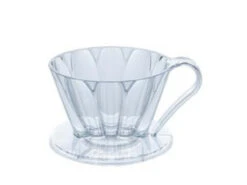 CAFEC | Tritan Flower Dripper Oval - 101 (1-2 Cup)(Cafec Tritan Flower Dripper Oval 101 1 2 Cup) 5 CAFEC | Tritan Flower Dripper Oval - 101 (1-2 Cup)(Cafec Tritan Flower Dripper Oval 101 1 2 Cup) -Cafuné Boutique Cafec Flower Dripper Oval 101 Clear