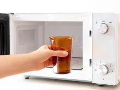 Kinto | Cast Amber Glass(Kinto Cast Amber) 6 Kinto | Cast Amber Glass(Kinto Cast Amber) -Cafuné Boutique Kinto cast amber glass 350ml lifestyle