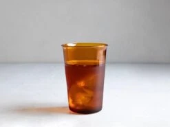 Kinto | Cast Amber Glass(Kinto Cast Amber) 5 Kinto | Cast Amber Glass(Kinto Cast Amber) -Cafuné Boutique Kinto cast amber glass 350ml lifestyle 2