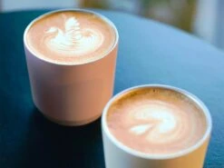 Kinto | To Go Tumbler (with Plug) - Pink(Kinto To Go Tumbler Pink) -Cafuné Boutique Kinto to go tumbler with plug 240 lifestyle