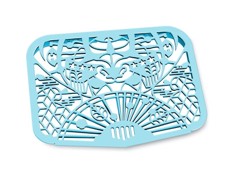 Broken Gooseneck | LALA Protective Scale Mat(Broken gooseneck lala) Broken Gooseneck | LALA Protective Scale Mat(Broken Gooseneck Lala) -Cafuné Boutique Lala LightBlue CloseUp 1