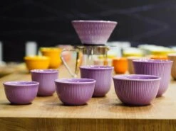 Loveramics | 80ml Boram Um Tasting Cup(Loveramics 80ml Boram Um Tasting Cup) 4 Loveramics | 80ml Boram Um Tasting Cup(Loveramics 80ml Boram Um Tasting Cup) -Cafuné Boutique Loveramcis Brewers Boram Um Purple Brewer Full Set