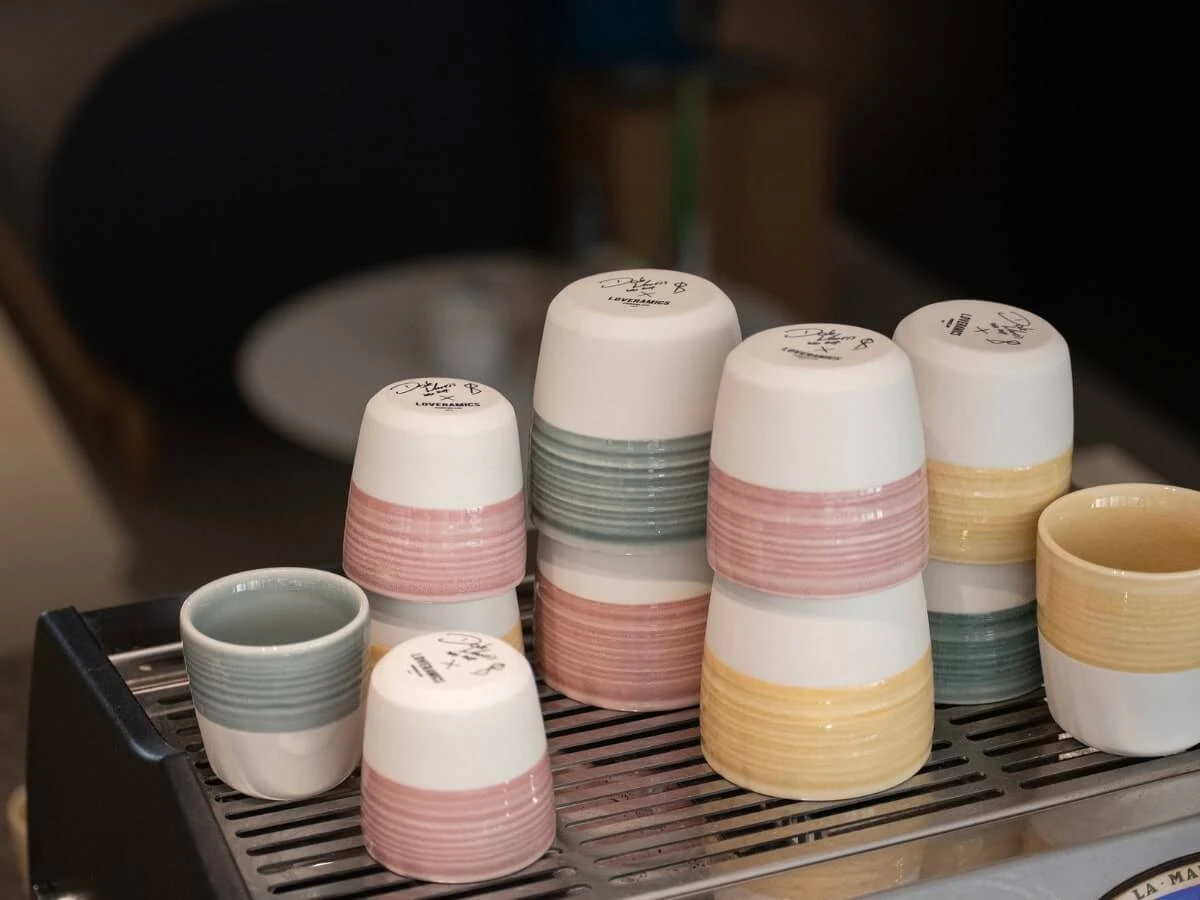 Loveramics | Dale Harris 'Champions Signature' 200ml Cappuccino Cup(Loveramics dale harris champions signature 200ml cappuccino cup) Loveramics | Dale Harris 'Champions Signature' 200ml Cappuccino Cup(Loveramics Dale Harris Champions Signature 200ml Cappuccino Cup) -Cafuné Boutique Loveramics Dale Harris cup lifestyle