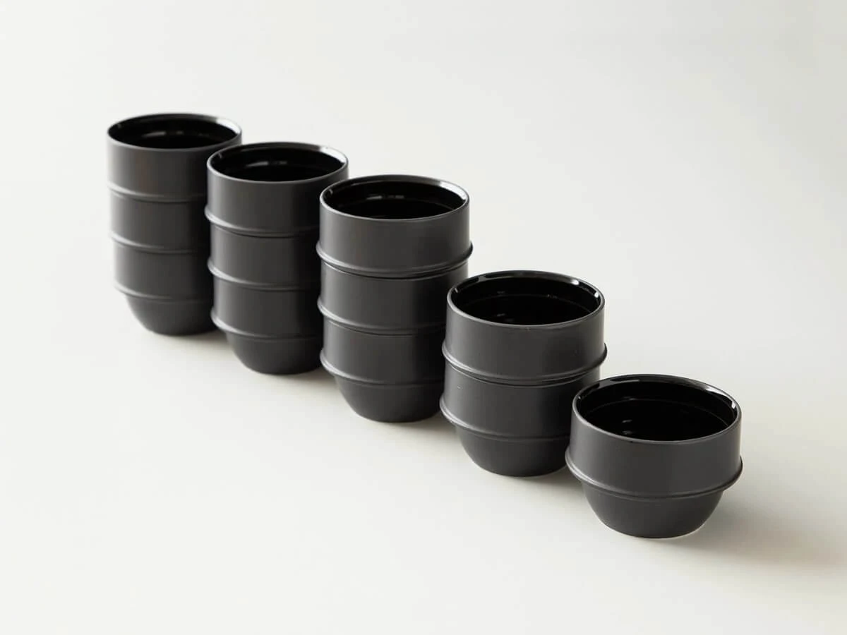 Origami | Cupping Bowl(Origami cupping bowl) Origami | Cupping Bowl(Origami Cupping Bowl) -Cafuné Boutique Origami Cupping Bowl Black