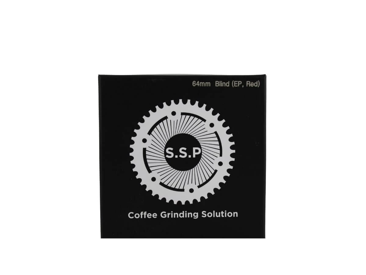 SSP | 64mm Flat Burrs - Blind Mount(Ssp 64mm flat burrs blind mount) SSP | 64mm Flat Burrs - Blind Mount(Ssp 64mm Flat Burrs Blind Mount) -Cafuné Boutique SSP 64mm Blind EP Red