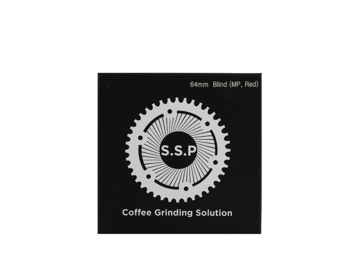 SSP | 64mm Flat Burrs - Blind Mount(Ssp 64mm flat burrs blind mount) SSP | 64mm Flat Burrs - Blind Mount(Ssp 64mm Flat Burrs Blind Mount) -Cafuné Boutique SSP 64mm Blind MP Red