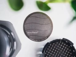 AeroPress | Stainless Steel Filter(Aeropress Stainless Steel Filter) 2 AeroPress | Stainless Steel Filter(Aeropress Stainless Steel Filter) -Cafuné Boutique aeropress stainless steel filter lifestyle 1