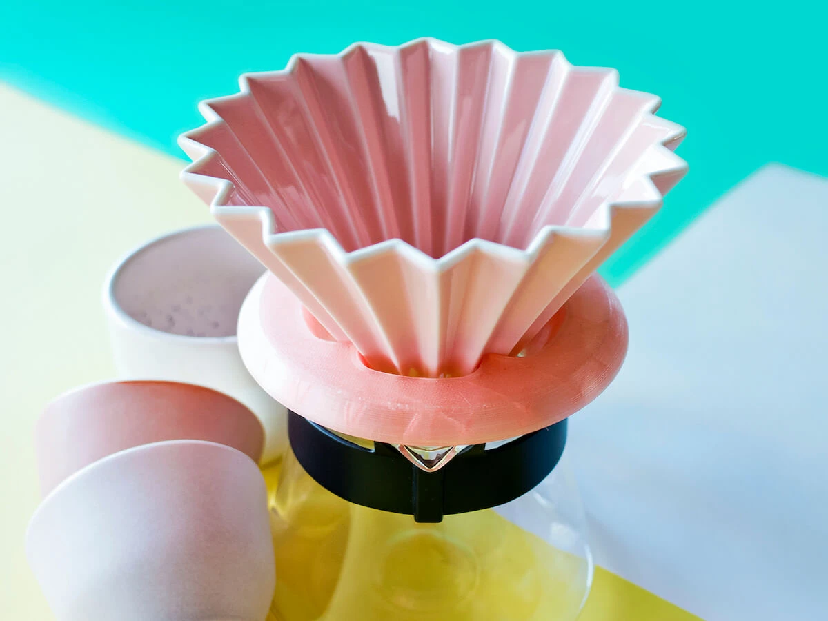 Broken Gooseneck | ROSA Dripper Support(Broken gooseneck rosa) Broken Gooseneck | ROSA Dripper Support(Broken Gooseneck Rosa) -Cafuné Boutique broken gooseneck rosa origami dripper support lifestyle 11