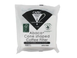 CAFEC | Abaca+ Conical Coffee Paper Filters (100pk)(Cafec Abaca Plus Conical Paper Filters 100pk)