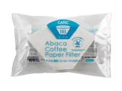 CAFEC | Abaca Trapezoid Coffee Paper Filters (100pk)(Cafec Abaca Trapezoid Paper Filters 100pk)