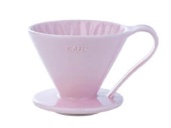 CAFEC | Porcelain Flower Dripper - 2-4 Cup(Cafec Porcelain Flower Dripper 2 4 Cup) 7 CAFEC | Porcelain Flower Dripper - 2-4 Cup(Cafec Porcelain Flower Dripper 2 4 Cup) -Cafuné Boutique cafec arita ware conical flower dripper pink 4 cup