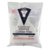 CAFEC | Traditional Deep 45 Coffee Paper Filters (100pk)(Cafec Traditional Deep 45 Coffee Filters 100pk)