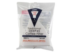 CAFEC | Traditional Deep 45 Coffee Paper Filters (100pk)(Cafec Traditional Deep 45 Coffee Filters 100pk)