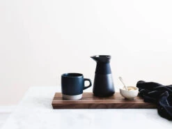 Kinto | Slow Coffee Style Stacking Mug - Navy(Kinto Slow Coffee Style Stacking Mug Navy) -Cafuné Boutique cafune stelton theo milk jug kinto scs canadiano serving board 00c01f73 e9c6 43d7 9fc6 ab8b53290ee8