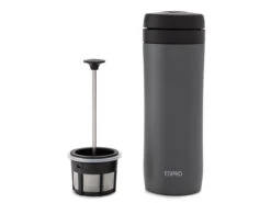 Espro | P1 Travel Coffee Press - Gunmetal Grey(Espro P1 Travel Press Gunmetal Grey) 3 Espro | P1 Travel Coffee Press - Gunmetal Grey(Espro P1 Travel Press Gunmetal Grey) -Cafuné Boutique espro p1 travel press gunmetal grey 2