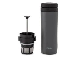 Espro | P1 Travel Coffee Press - Gunmetal Grey(Espro P1 Travel Press Gunmetal Grey) 2 Espro | P1 Travel Coffee Press - Gunmetal Grey(Espro P1 Travel Press Gunmetal Grey) -Cafuné Boutique espro p1 travel press gunmetal grey 3