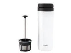 Espro | P1 Travel Coffee Press - Chalk White(Espro P1 Travel Press Chalk White) 3 Espro | P1 Travel Coffee Press - Chalk White(Espro P1 Travel Press Chalk White) -Cafuné Boutique espro p1 travel press matte white 2