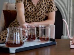 Fellow | Mighty Small Glass Carafe - Clear Glass(Fellow Mighty Small Glass Carafe Clear) 2 Fellow | Mighty Small Glass Carafe - Clear Glass(Fellow Mighty Small Glass Carafe Clear) -Cafuné Boutique fellow mighty small glass carafe clear glass lifestyle 1