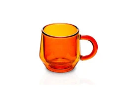 Hearth | Double Wall Glass - 6oz - 2pcs(Hearth Double Wall Glass 6oz 2pcs) 9 Hearth | Double Wall Glass - 6oz - 2pcs(Hearth Double Wall Glass 6oz 2pcs) -Cafuné Boutique hearth double walled glass amber 6oz angled