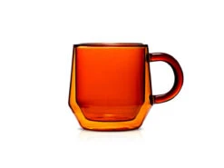 Hearth | Double Wall Glass - 8oz - 2pcs(Hearth Double Wall Glass 8oz 2pcs) -Cafuné Boutique hearth double walled glass amber 8oz