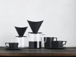 Kinto | OCT Brewer - Black(Kinto Oct Brewer Black) 3 Kinto | OCT Brewer - Black(Kinto Oct Brewer Black) -Cafuné Boutique kinto oct brewer black lifestyle collection