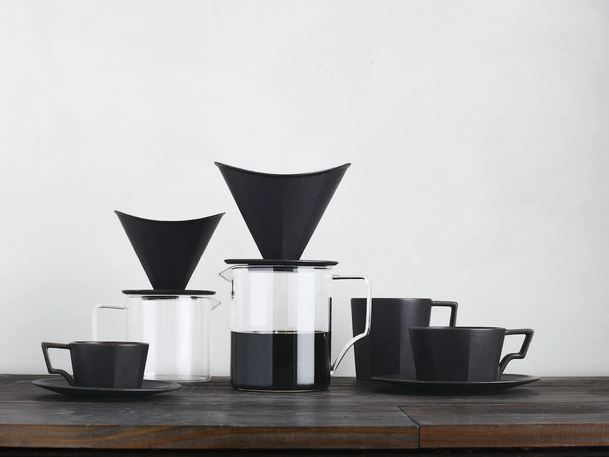 Kinto | OCT Brewer - Black(Kinto oct brewer black) Kinto | OCT Brewer - Black(Kinto Oct Brewer Black) -Cafuné Boutique kinto oct brewer black lifestyle collection