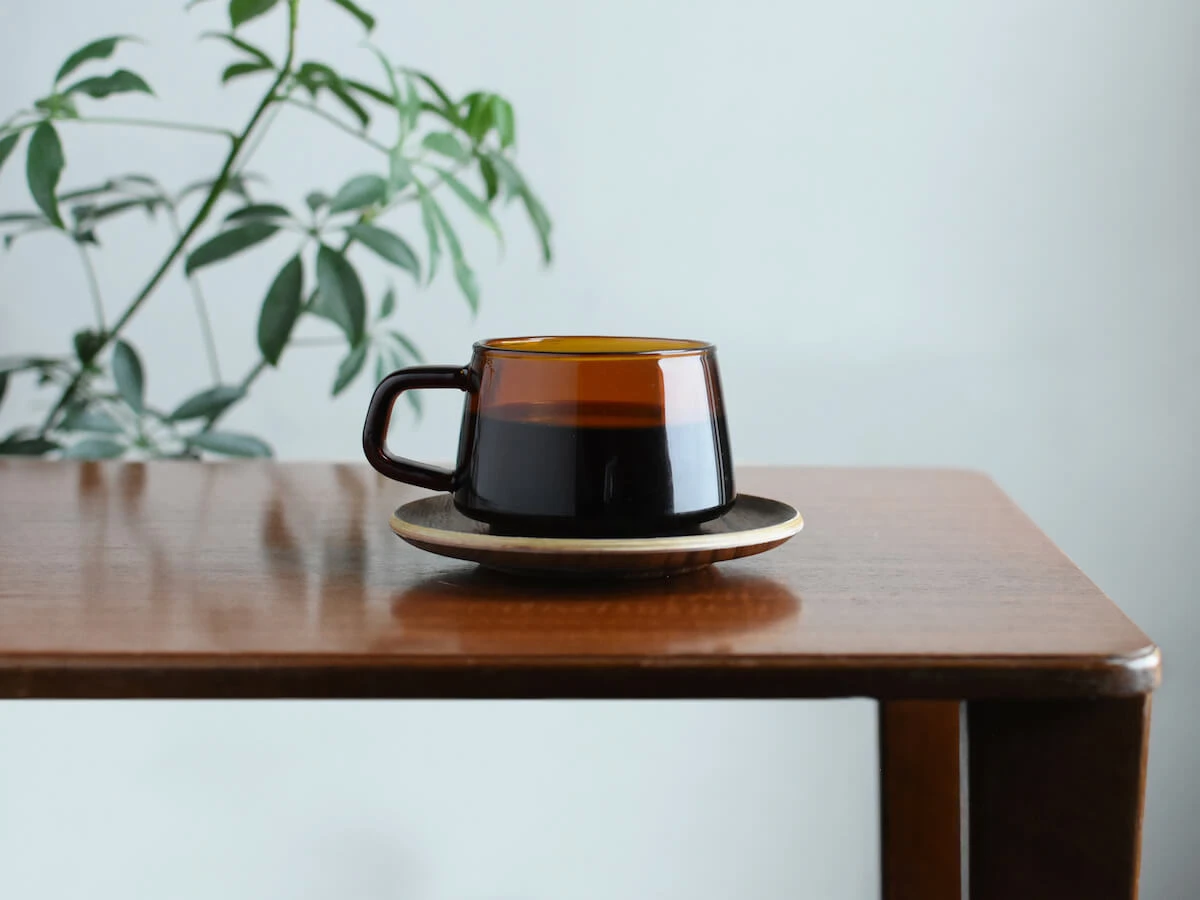 Kinto | Sepia Nonslip Saucer(Kinto sepia nonslip saucer) Kinto | Sepia Nonslip Saucer(Kinto Sepia Nonslip Saucer) -Cafuné Boutique kinto sepia cup saucer 3