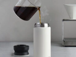 Kinto | Travel Tumbler - White(Kinto Travel Tumbler White) -Cafuné Boutique kinto travel tumbler white lifestyle fill