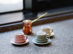 Loveramics | Ibrik 110ml Coffee Cup & Saucer(Loveramics Ibrik 110ml Coffee Cup Saucer) -Cafuné Boutique loveramics bond ibrik cup saucer lifestyle 7