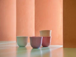 Loveramics | Set Of 4 Embossed Tasting Cups - Mauve Morn(Loveramics Set Of 4 Embossed Tasting Cups Mauve Morn) -Cafuné Boutique loveramics embossed tasting cup lifestyle 6 900b4c03 0204 480d ad74 8200f7517bec