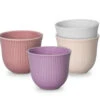 Loveramics | Set Of 4 Embossed Tasting Cups - Mauve Morn(Loveramics Set Of 4 Embossed Tasting Cups Mauve Morn)