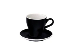 Loveramics | Tulip 280ml Latte Cup & Saucer(Loveramics Tulip 280ml Latte Cup Saucer) -Cafuné Boutique loveramics tulip cup saucer 280ml latte black