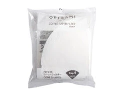 Origami | Paper Filters (100pk)(Origami Cone Paper Filters) -Cafuné Boutique origami paper filters 4 cup