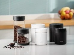 OutPeak | Smart Electric Vacuum Coffee Canister - Glass(Outpeak Smart Electric Vacuum Coffee Canister Glass) -Cafuné Boutique outpeak smart electric vacuum coffee canister lifestyle 1 94575c95 7b4d 4829 a5de 280dd5081f75