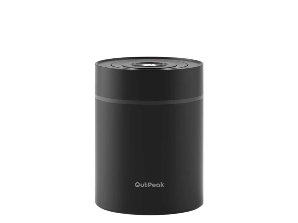 OutPeak | Smart Electric Vacuum Coffee Canister - Space Grey(Outpeak smart electric vacuum coffee canister space grey) OutPeak | Smart Electric Vacuum Coffee Canister - Space Grey(Outpeak Smart Electric Vacuum Coffee Canister Space Grey) -Cafuné Boutique outpeak smart electric vacuum coffee canister stainless steel space grey 500ml