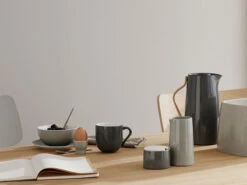 Stelton | Emma Sugar Bowl - Grey(Stelton Emma Sugar Bowl Grey) -Cafuné Boutique stelton emma grey milk sugar mug 1 9c629985 b7f7 4617 b51b f2d2605afe6d
