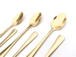 Umeshiso | Mini Dipper Demitasse Spoons(Umeshiso Mini Dipper Demitasse Spoons) -Cafuné Boutique umeshiso mini dippers gold lifestyle 4